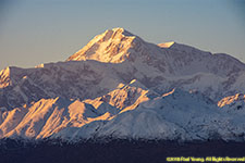 evening alpenglow