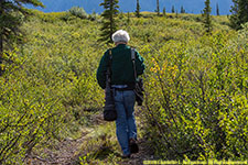 Paul on trail