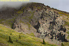 clouds on mountain