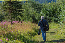 Paul on trail