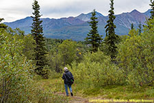 Paul on trail