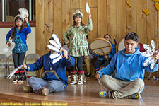 dancers and drummers